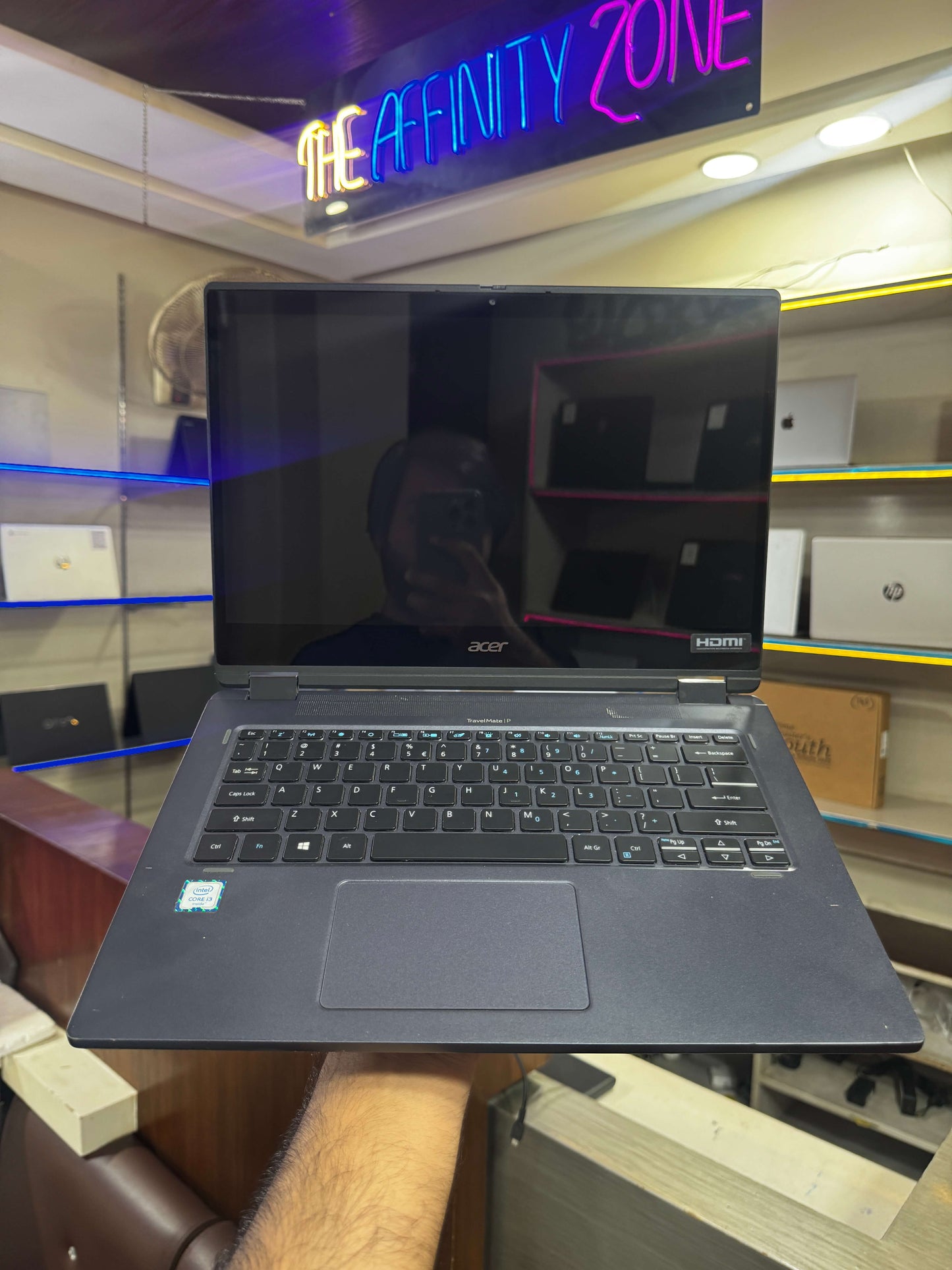 Acer TravelMate P Touch X360 N20H4 Laptop with 8GB RAM, 256GB NVMe SSD and Stylus