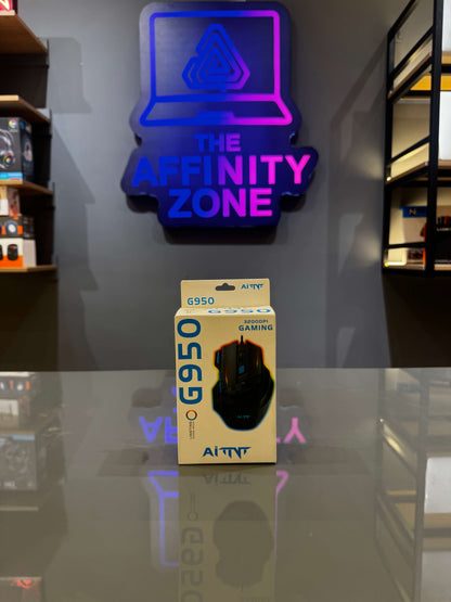 AITNT G950 Revolver Gaming Mouse – RGB, 3200 DPI, 10 Million Click Durability
