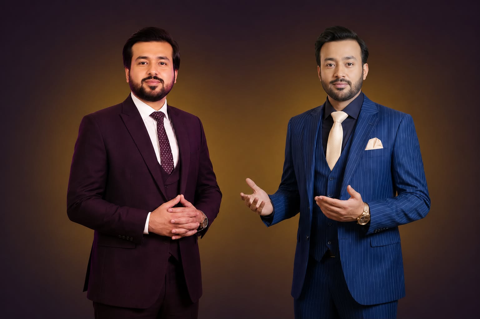 Uzair Chaudry and Shaheer Chaudry, founders of Affinity Laptops